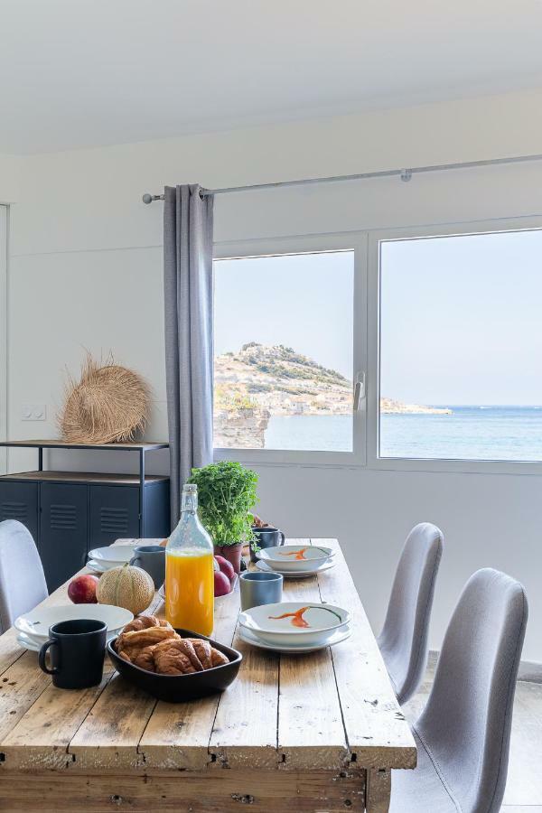 Le Grand Bleu- Superbe Maison Avec Terrasse Vue Sur Mer Marseille Exterior photo