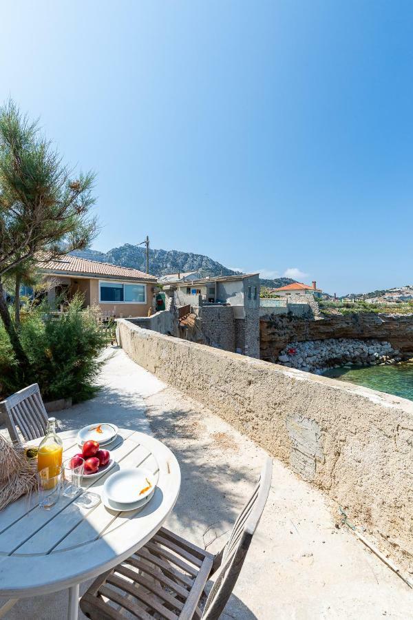 Le Grand Bleu- Superbe Maison Avec Terrasse Vue Sur Mer Marseille Exterior photo